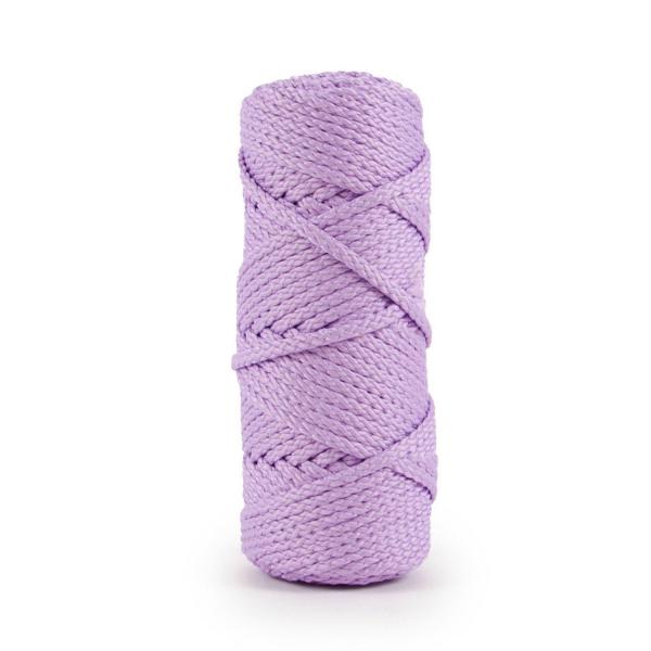 Kordel geflochten Ø 5mm Neonlila